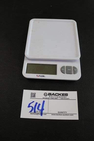 Taylor digital scale - 5273821 - 11 lb digital scale
