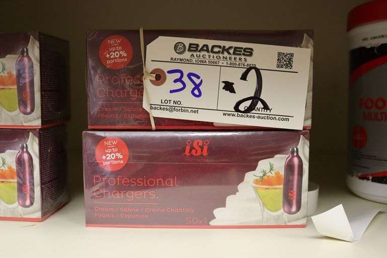 Times 2 - boxes of new Professional chargers