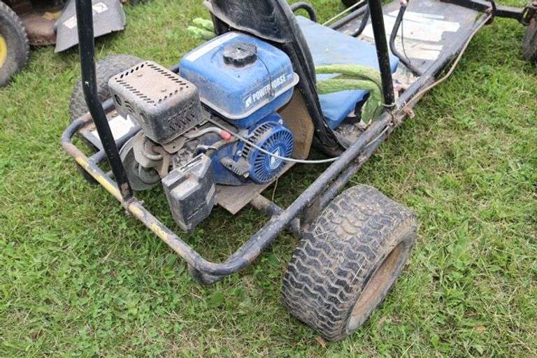 Gas powered go cart
