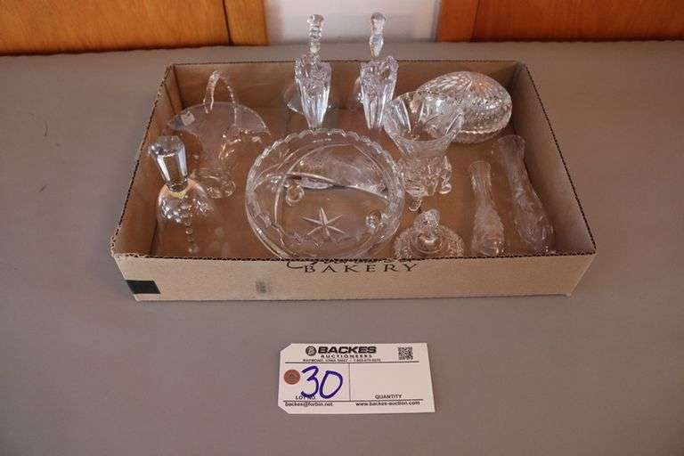 Box to go - clear cut glassware