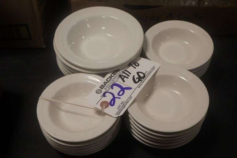 All to go - (25) 5" & 6" Dishes