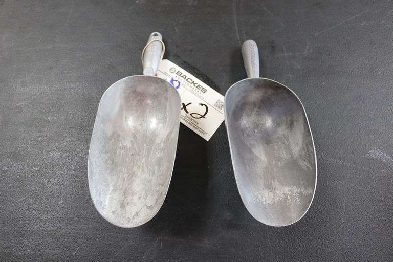 Times 2 - aluminum ingredient scoops