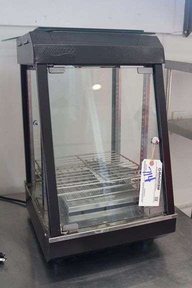 Avantco 13" counter top heated display warmer