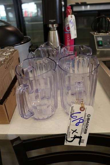 Times 4 - 60 oz Choice bounce pitchers