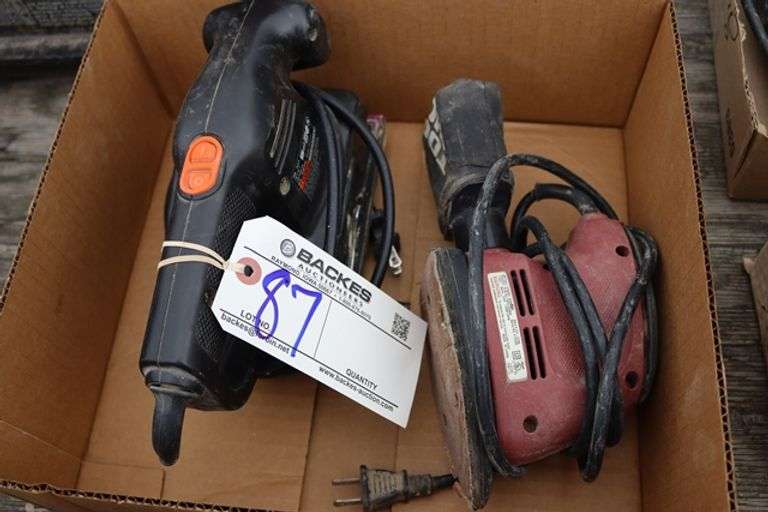 Pair to go - Electric hand sanders