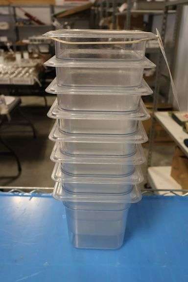 Times 8 - 1/6 x 6" Acrylic inset pans