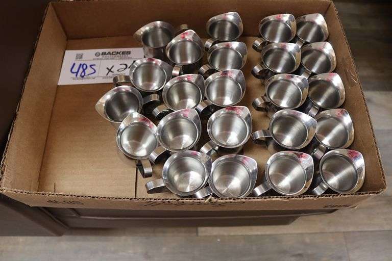 All to go - 24 stainless creamer bells