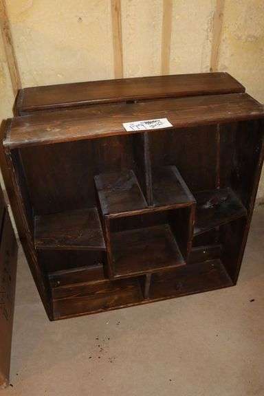 Pair to go - 32" x 32" wood framed stands