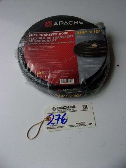 New fuel hose