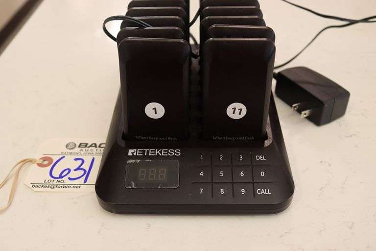ETEKESS wireless calling system TE157 - paging system