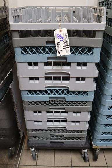 Times 11 - pegged dish boxes with dolly