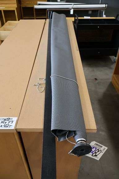 Rollease 82" wide window shade - not sure on length