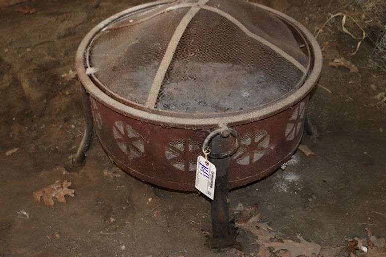 30" metal fire pit
