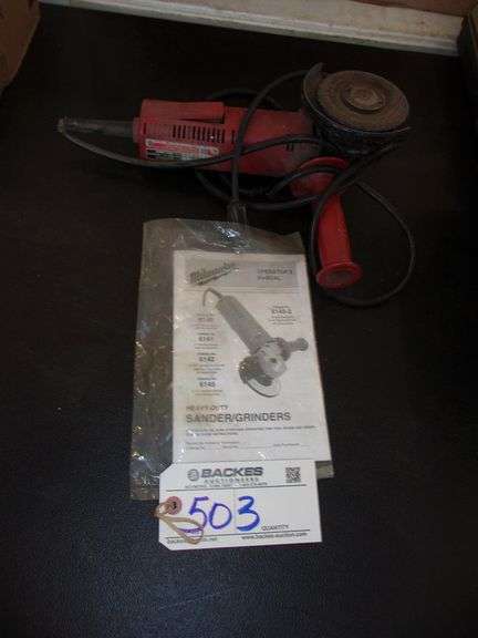 Milwaukee grinder