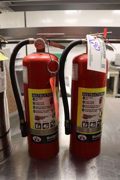 Times 2 - Badger ABC fire extinguishers