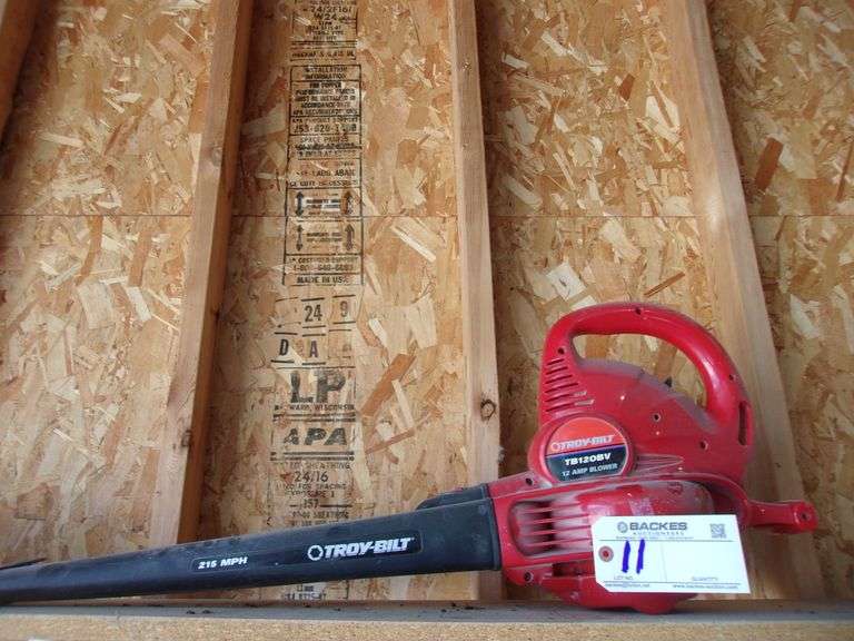 Troy Bilt power blower