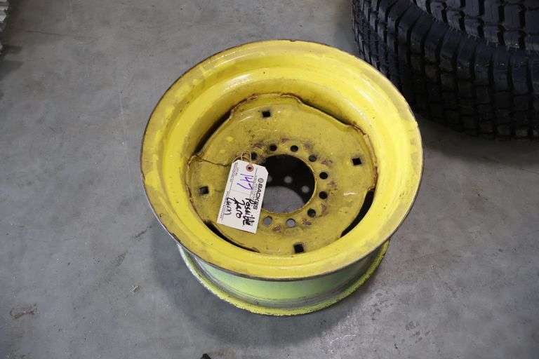 15" John Deere rim - showing wear