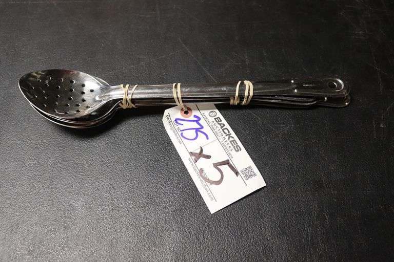 Times 5 - assorted service spoons