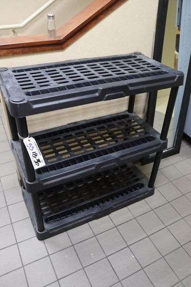 18" x 30" poly rack