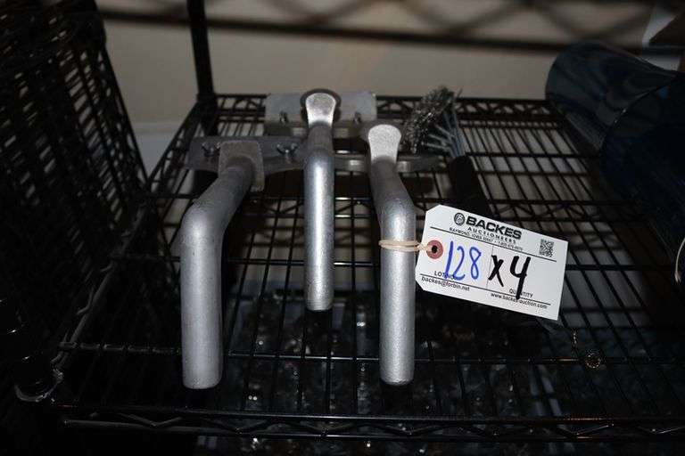 Times 3 - aluminum grill scrapers plus brush