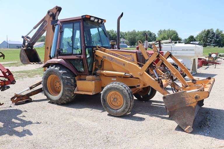 Backhoe, Tractors & Machinery Auction - Janet Troupe