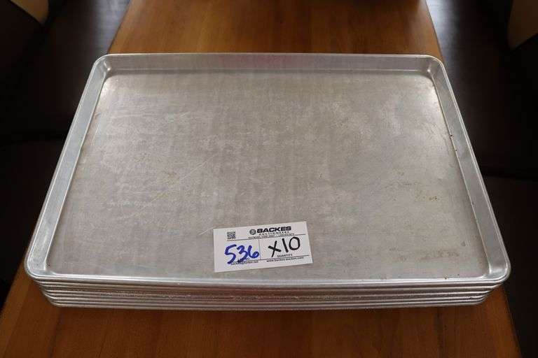 Times 10 - Aluminum sheet pans