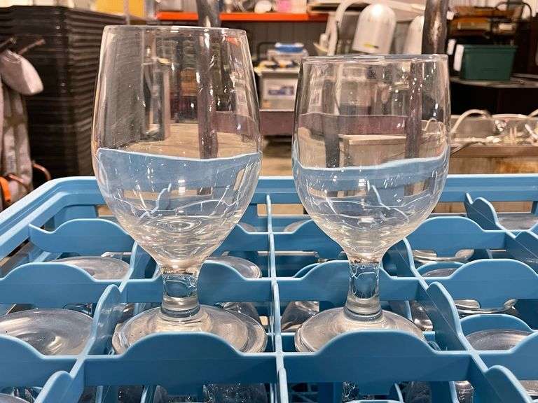 Times 125 - Water goblet glasses with dish boxes - 2 styles