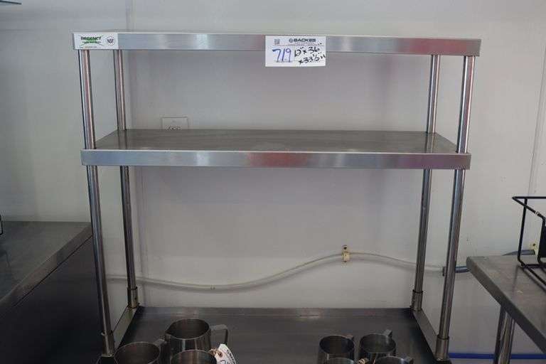 12" x 36" dual over shelf