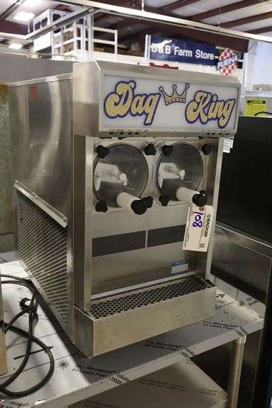 Drink Machine Works model #240 frozen 2 product beverage machine - 115 volt, 20 amp - s/n# 25533 - Owner just texted  - Paid over $5,000 for this unit