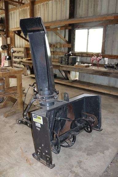 NorTrac 50" grey 3 point PTO snowblower