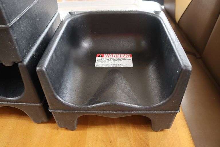 Times 3 - black dual sided booster seats