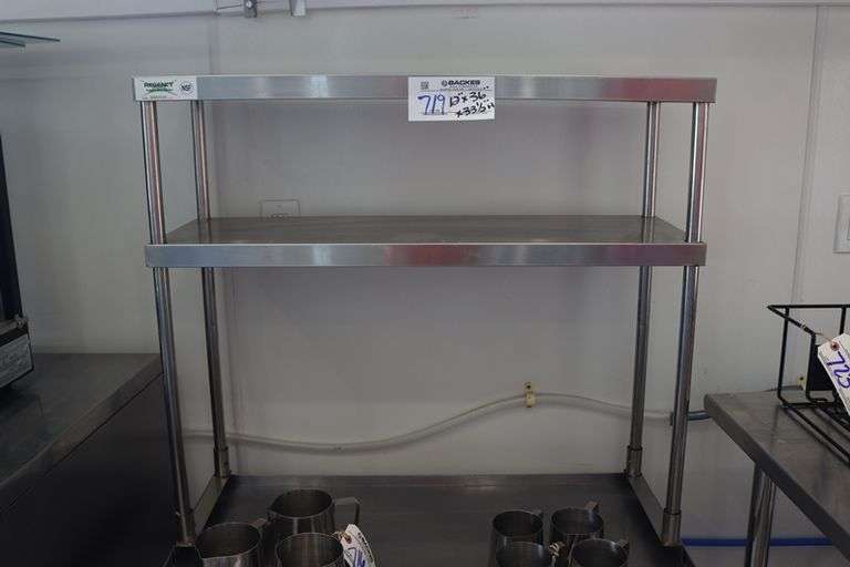 12" x 36" dual over shelf