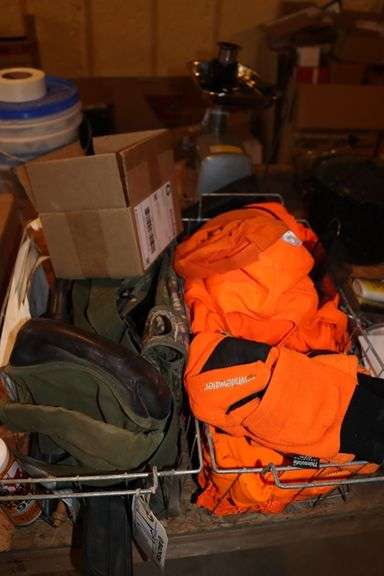 2 crates to go - Assorted hunting gear