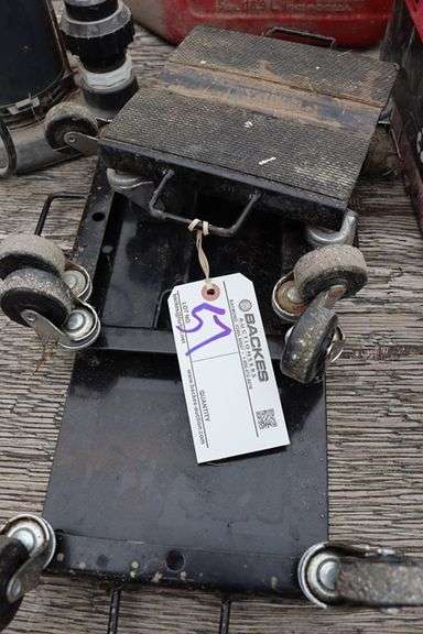All to go - 3 snowmobile ski dollies