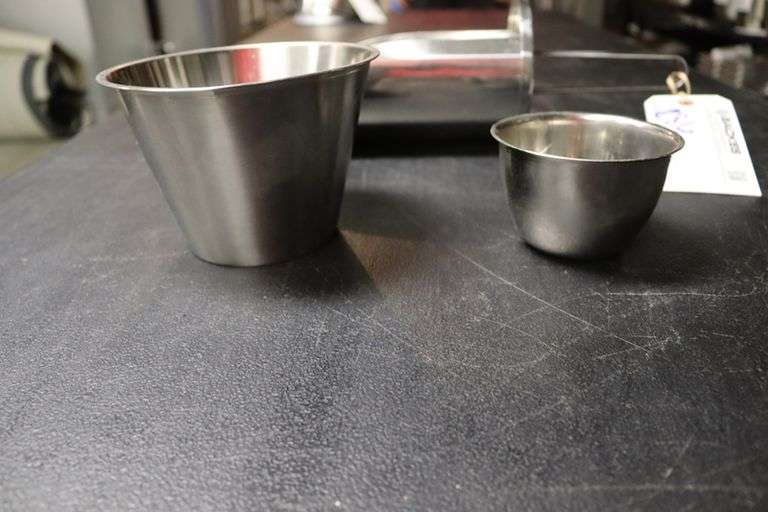 Stainless ingredient scoop