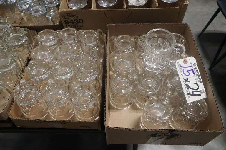 Times 24 - 12 oz. Short beer mugs