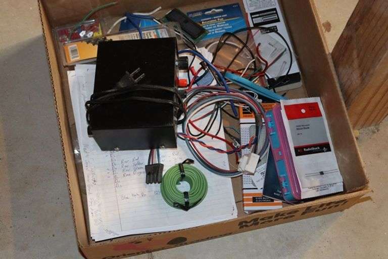 All to go - 3 boxes of RC car parts
