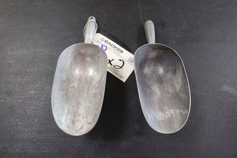 Times 2 - aluminum ingredient scoops