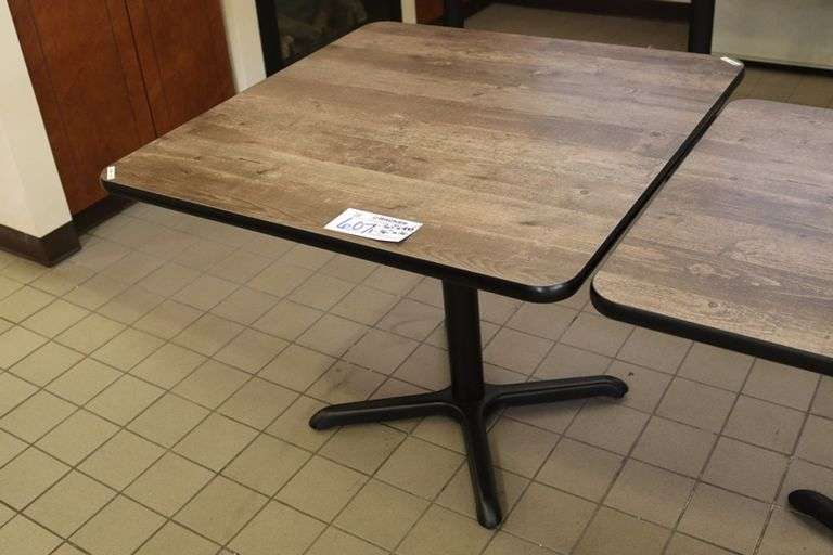 Times 2- 30" x 48" and 36" x 36" matching dura edge tables