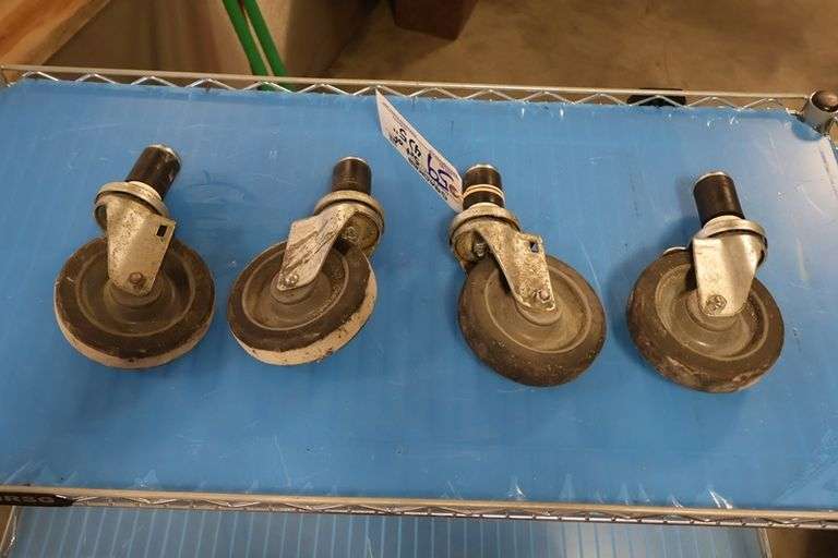 Set of 4 - 5" Heavy duty casters