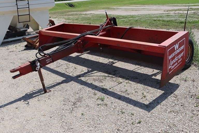 Westendorf 12' pull type box land scraper