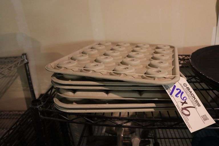Times 6 - fiberglass cup trays