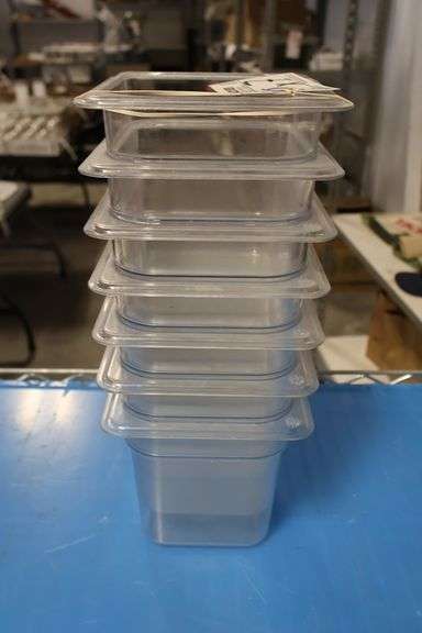 Times 7 - 1/6 x 6" Acrylic inset pans