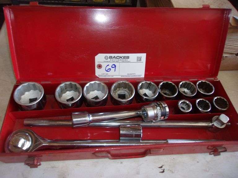 3/4" socket set