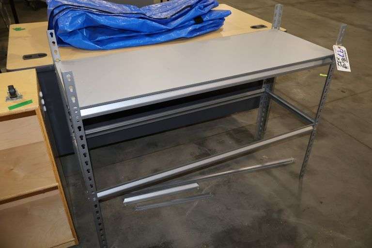 18" x 48" x 32" metal framed light weight rack