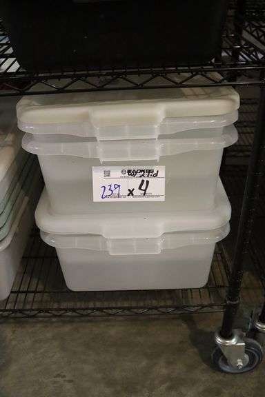 Times 4 - bussing boxes with lids