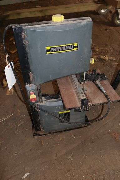 Perfromax 9" counter top band saw