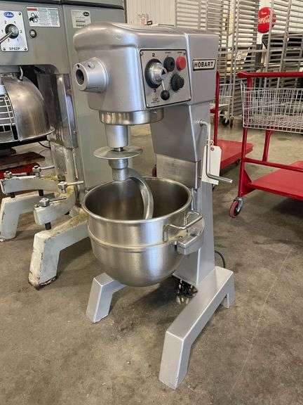 Hobart D-300T planetary 30 quart mixer with stainless bowl & dough arm - 115 volt
