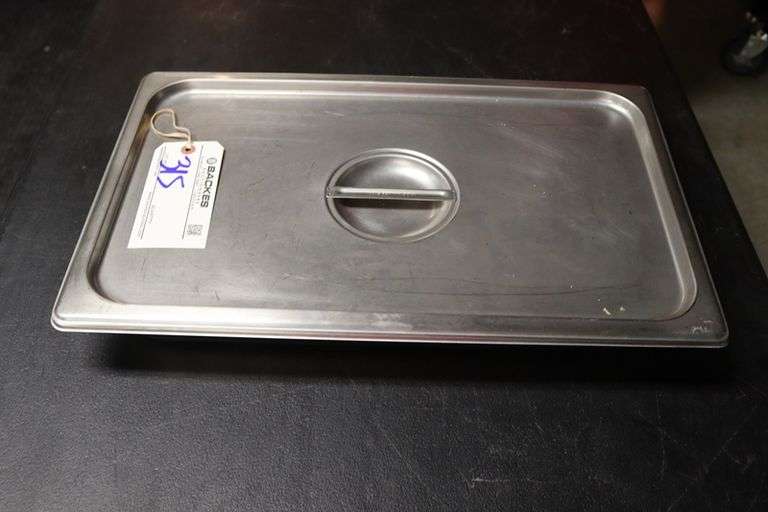 12 x 20 x 2 stainless inset with lid