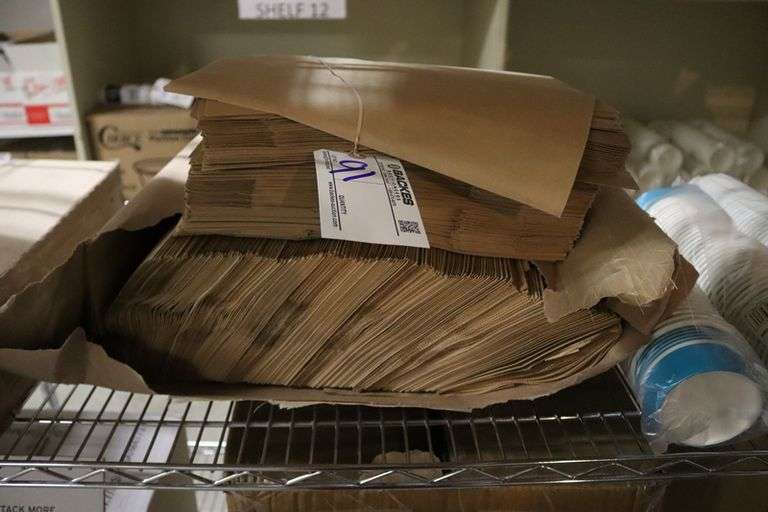 Bale of Choice 12# paper bags